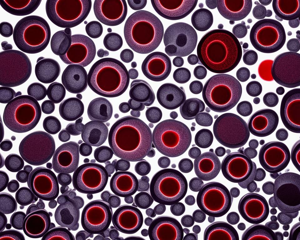 thrombocytosis and anemia